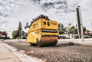 handgeführte Walze – 750kg Gewicht